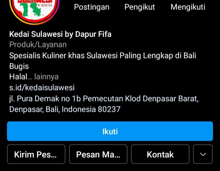  Kenali Menu Khas Sulawesi di Kedai Sulawesi by Dapur Fifa