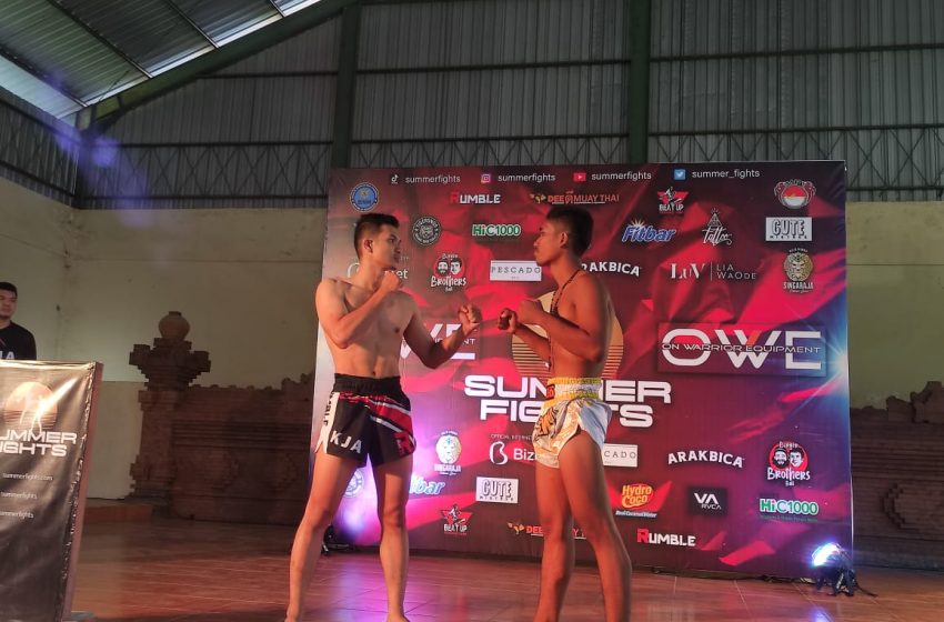  20 Atlet Muay Thai Indonesia Bertarung di Canggu