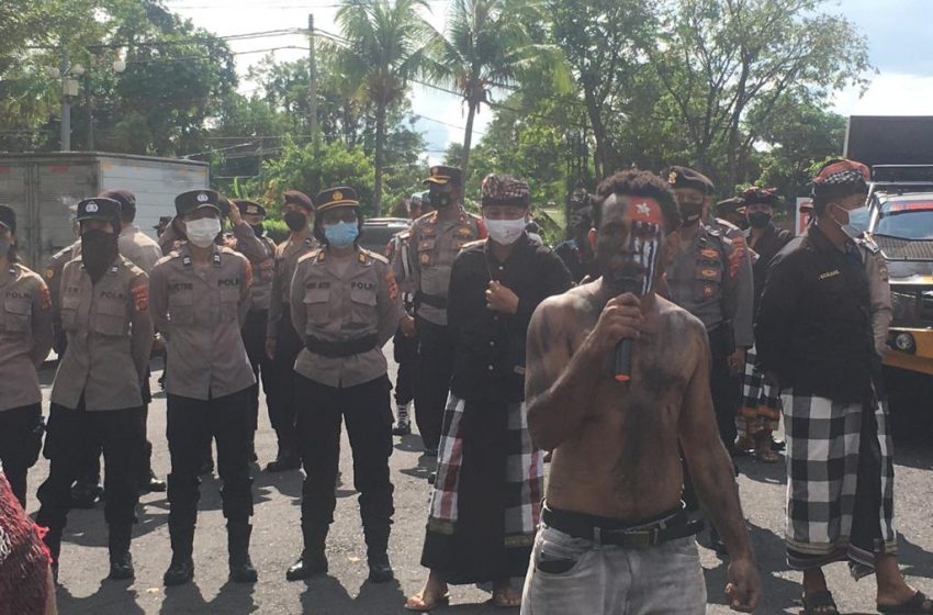  Mahasiswa Papua Demo di Denpasar, Ini Isi Tuntutannya