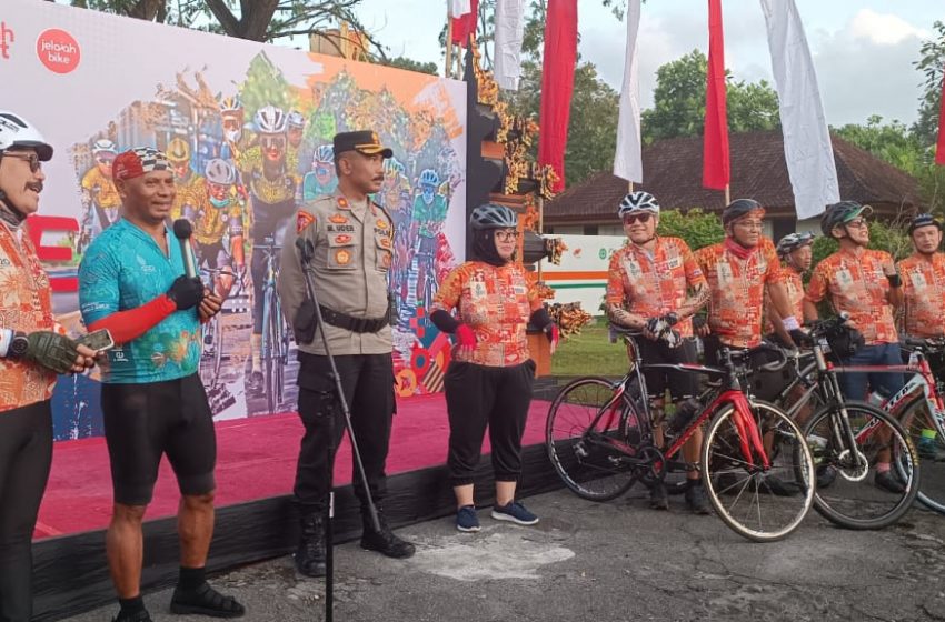  Ratusan Pesepeda Keliling Bali Dua Hari, Perputaran Uang Capai Miliaran