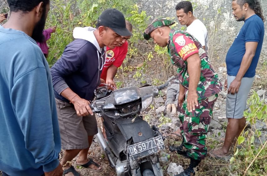  Diduga Mabuk, Pengendara Motor Tewas Terjun ke Jurang 