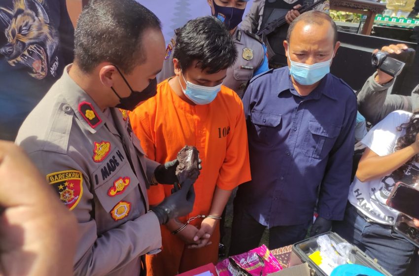  Produsen Coklat Ganja Rumahan di Denpasar Diungkap Polisi