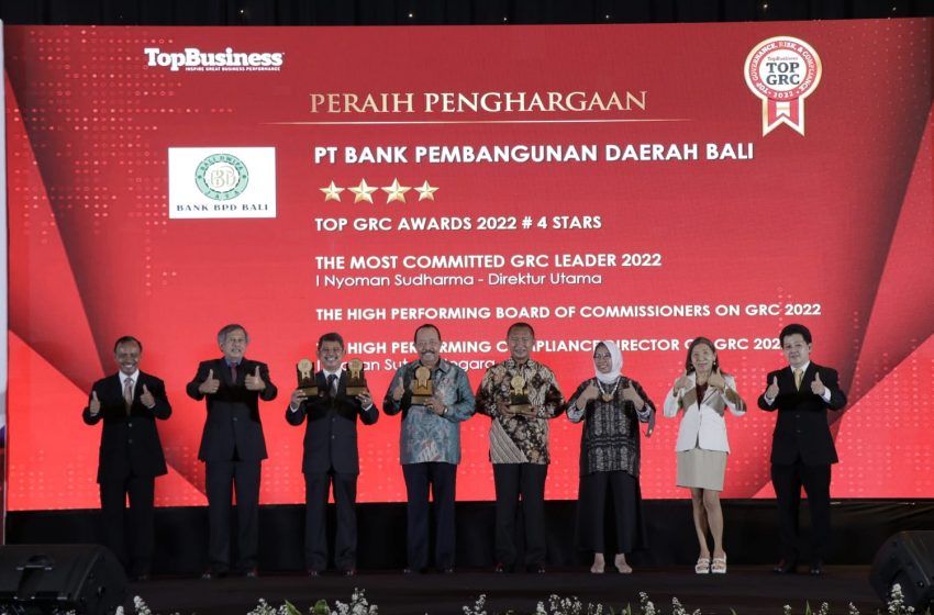  Kinerja Bisnis Bank BPD Bali Diapresiasi 4 Penghargaan Sekaligus