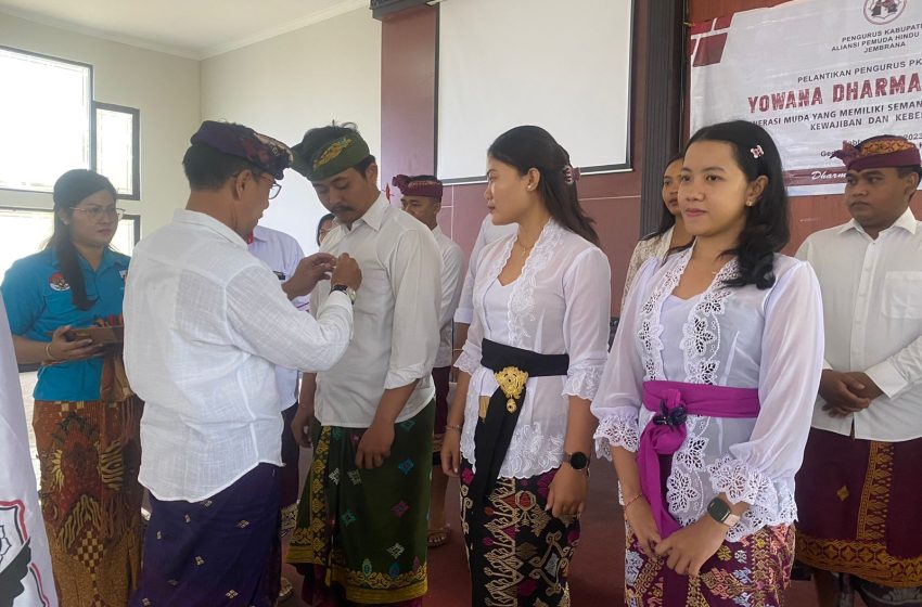  APHB Jembrana Dilantik, Siap Membangun Kearifan Lokal Berbasiskan Hindu