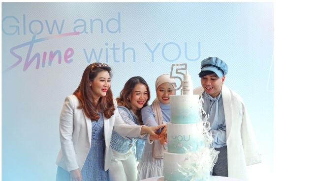  Rayakan Annivesary Ke-5, YOU Beauty Ajak Wanita Indonesia Tampil Percaya Diri