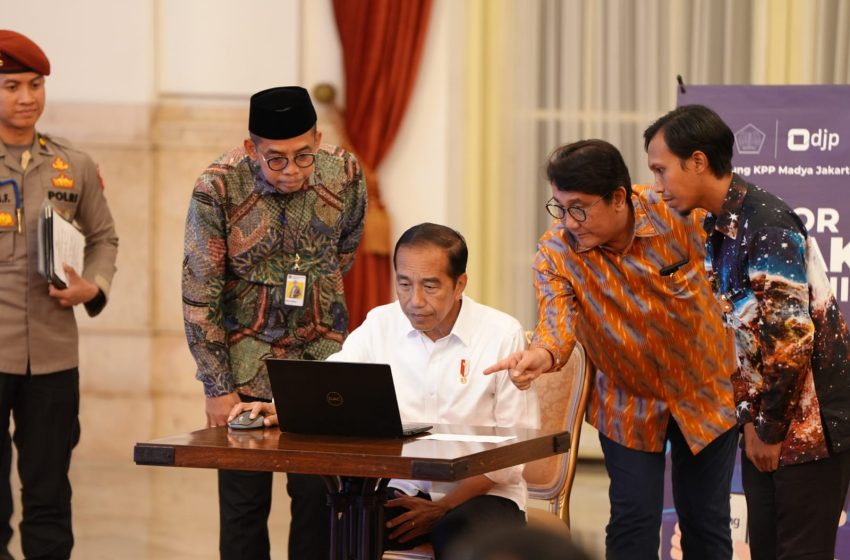  Presiden Jokowi Lapor SPT Tahunan, Menkeu Ingatkan Hal Ini