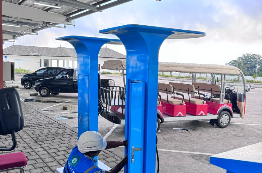  Pujawali Ida Bhatara Turun Kabeh, PLN Lengkapi Fasilitas Kawasan Suci Pura Agung Besakih dengan Charging Station