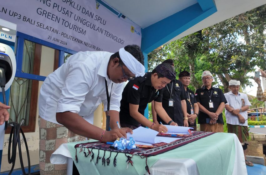  Ekosistem Kendaraan Listrik Kian Kondusif, PLN Gandeng PNB Tambah Jumlah SPKLU di Bali