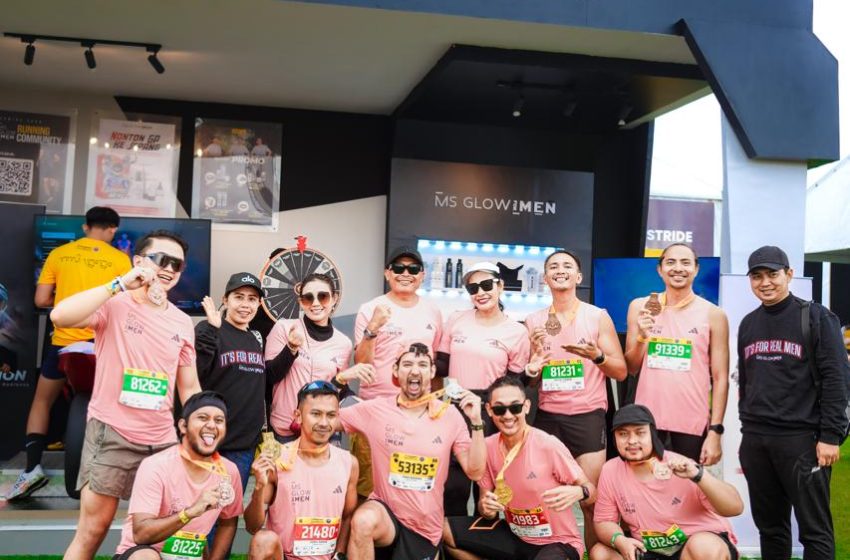  MS Glow For Men jadi Official Sunscreen di Salah Satu Ajang Marathon Terbesar di Indonesia