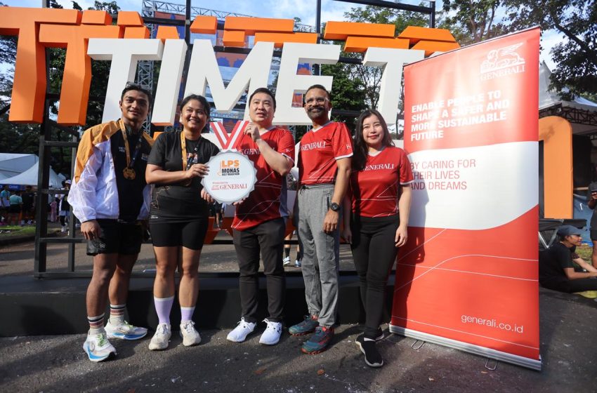  Asuransi Jiwa Generali Dukung Pelari dalam LPS Monas Half Marathon