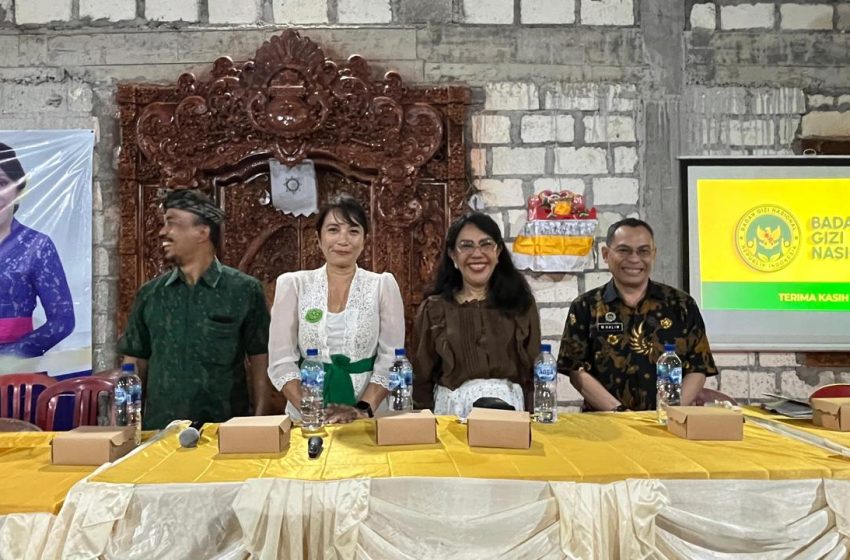  BGN dan DPR RI Sosialisasi MBG di Nusa Penida