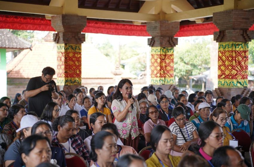 Atasi Gizi Buruk, Sosialisasi Program MBG Tutik Kusumawardhani Disambut Antusisas Warga