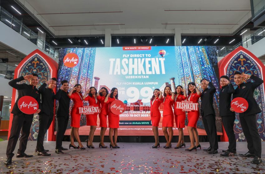  AirAsia X Luncurkan Rute Baru ke Tashkent Uzbekistan