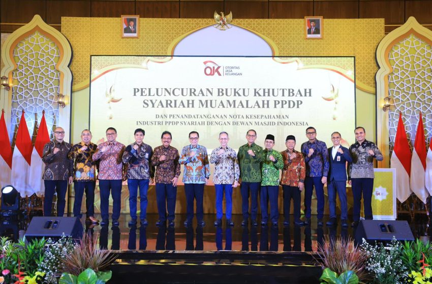  OJK Luncurkan Buku Khutbah Syariah Muamalah PPDP