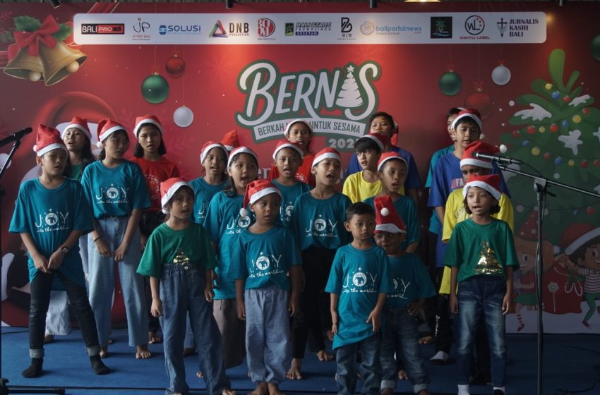  Rayakan Sukacita Natal, BERNAS 2025 Berbagi dengan 150 Anak di Bali