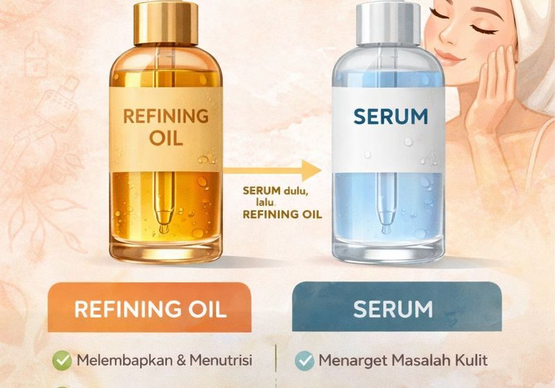  Mengenal Perbedaan Refining Oil dan Serum, Jangan Sampai Salah Urutan Skincare