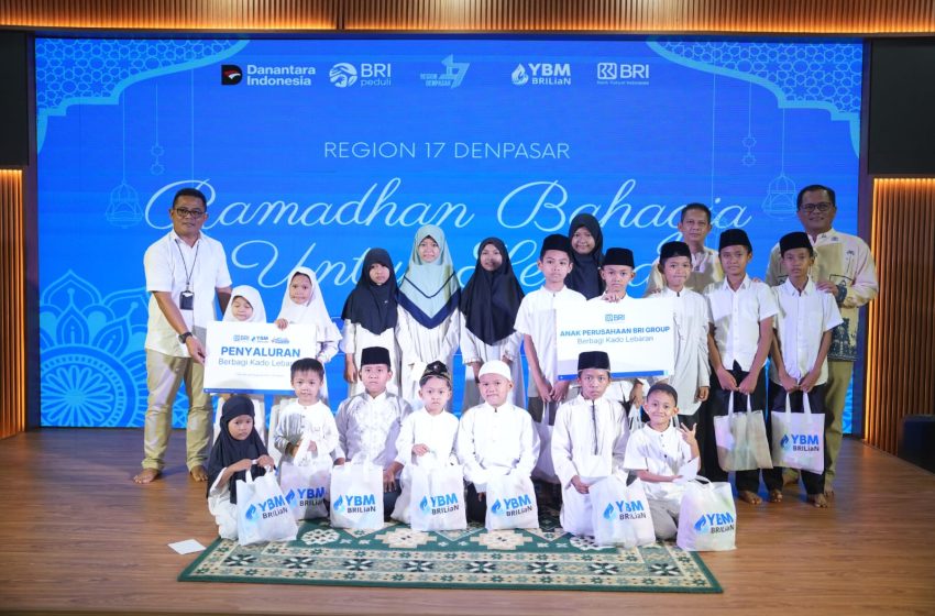  BRI Region 17 Denpasar Gelar Buka Puasa Bersama dan Santunan Anak Yatim, Wujudkan “Ramadhan Bahagia Untuk Semua”