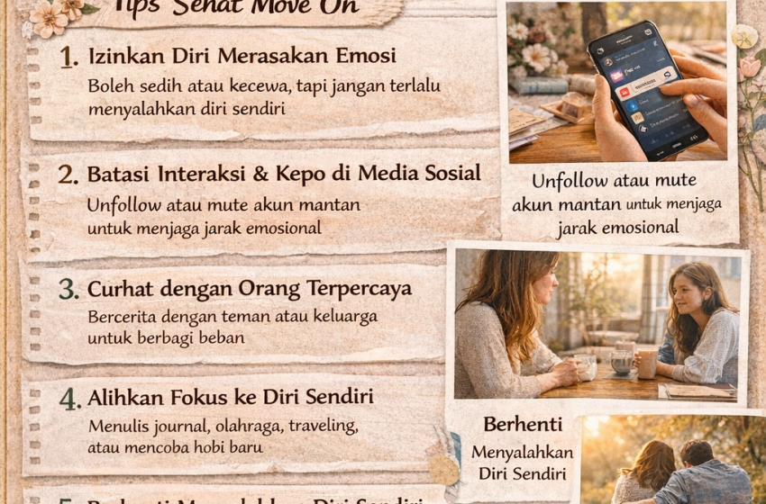  Mau Cepat Move On ? Ini Cara Sehat Melupakan Seseorang