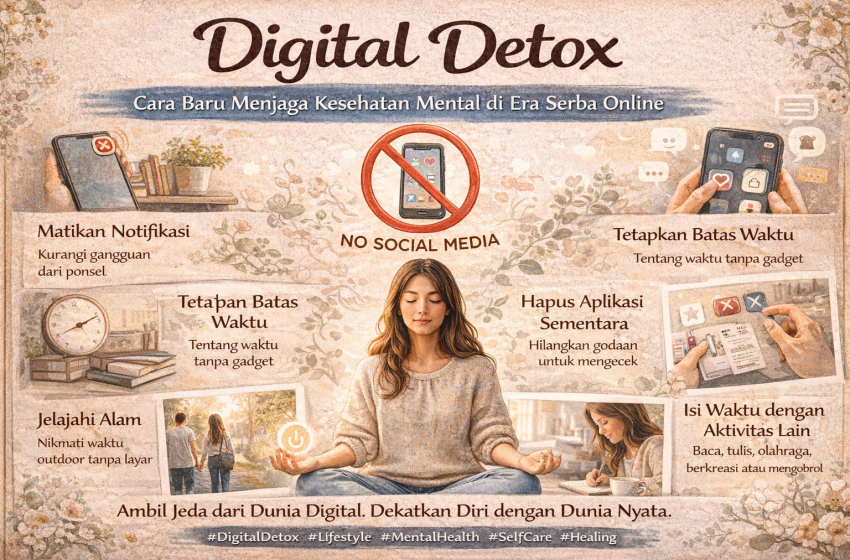  Digital Detox Semakin Dibutuhkan, Cara Baru Menjaga Kesehatan Mental di Era Serba Online