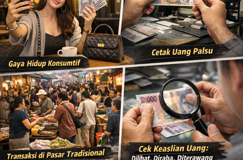  Fenomena Uang Palsu: Antara Gaya Hidup Instan dan Celah Kejahatan Modern