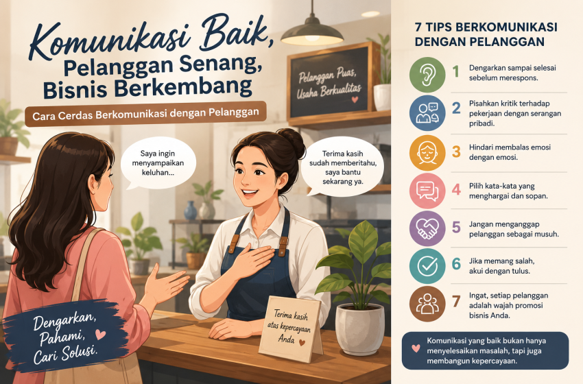  Pelanggan Datang Bawa Uang, Pulang Bawa Cerita: Belajar Berkomunikasi agar Bisnis Tak Rugi karena Emosi