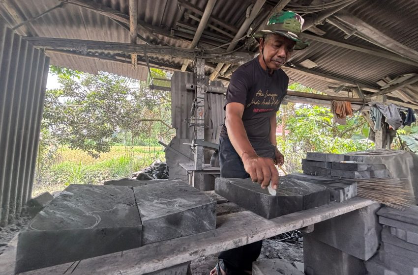  Perkuat Permodalan, KUR BRI Dukung Usaha Batu Alam Mudiarsa Berkembang