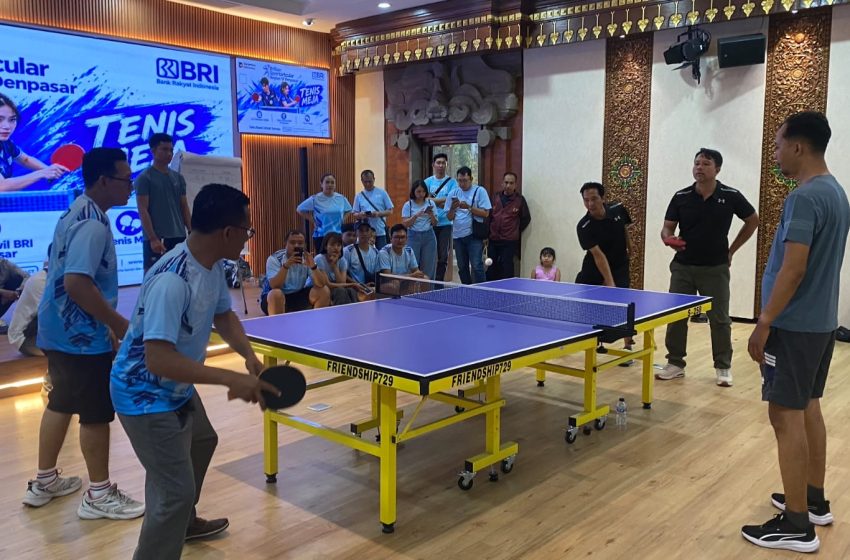  Semarak HUT ke-131 BRI, BO Amlapura Raih Juara I Cabor Tenis Meja BRILian Sportartcular 2026